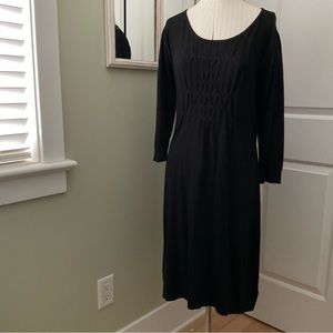 EAST 5TH, JERSEY KNIT STRETCH CAUSAL DRESS, SIZE: L